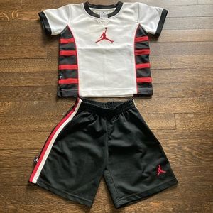 Air Jordan 23 Toddler Boy Girl Basketball Jersey
Shirt 2T and Shorts 4T